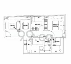 Vetro (D12), Apartment #566131351